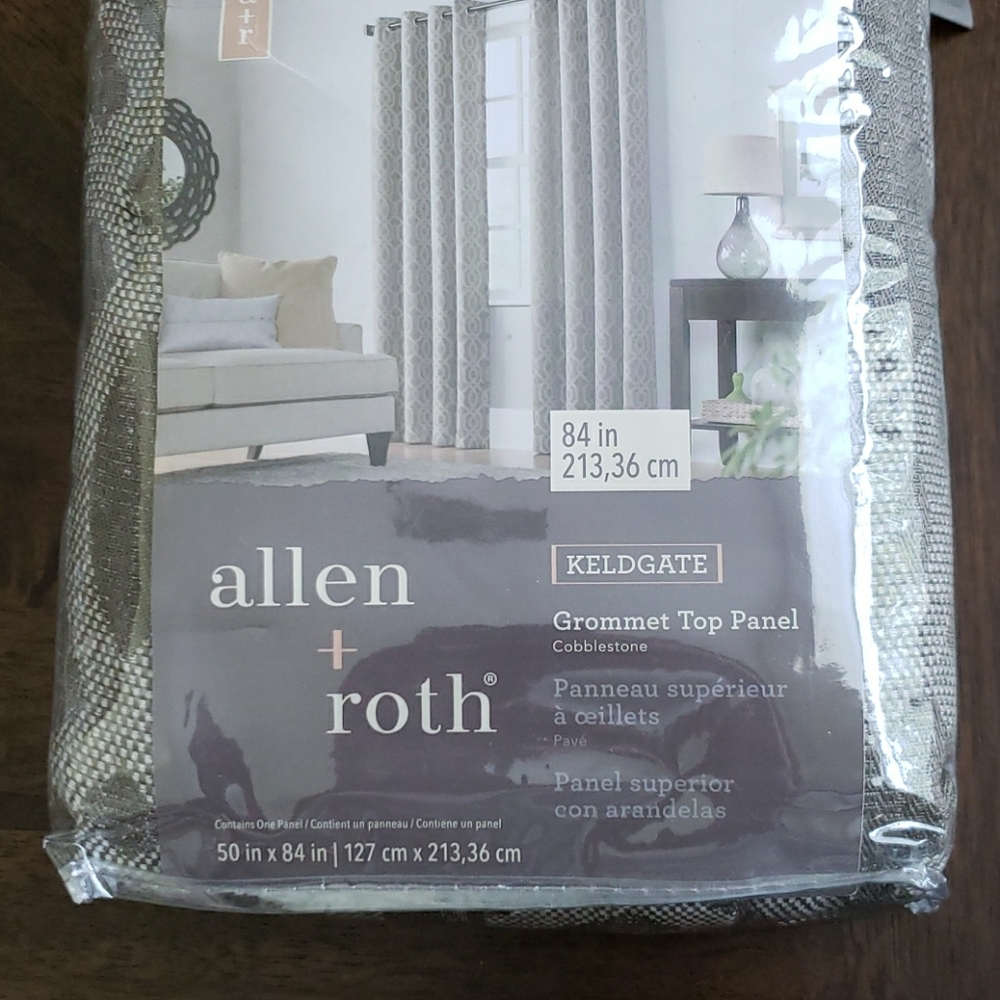 Curtain Panels - 50"x84" (2 NEW Packages)